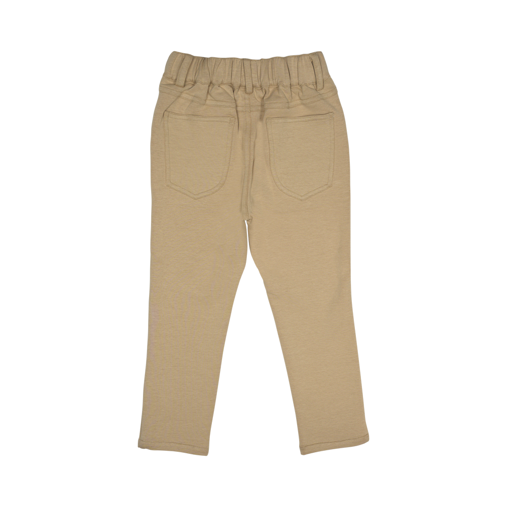Pantaloni Grays, bumbac organic, Peanut, Baje [3]