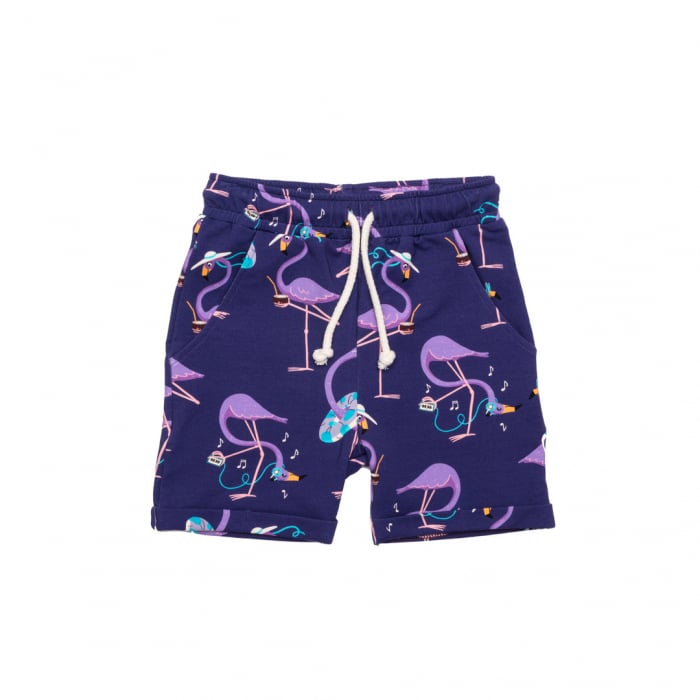 Pantaloni scurti Purple Flamingo [1]