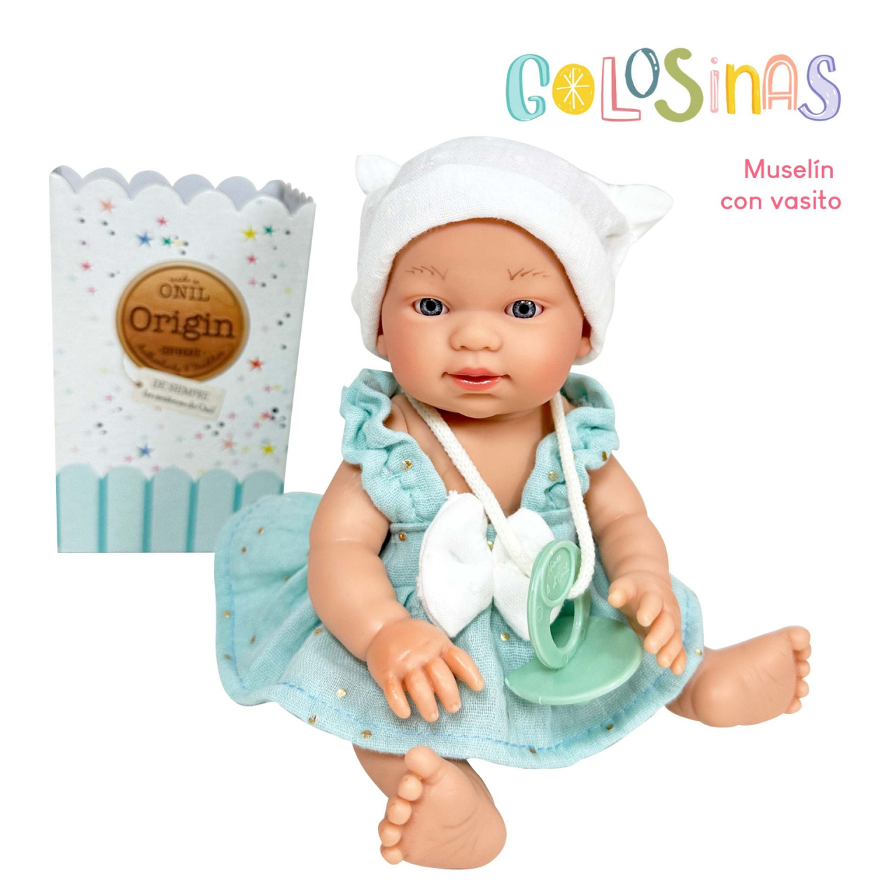 Papusa Nines D'Onil, Colectia Golosinas, cu miros de vanilie, 26 cm (2024) [5]
