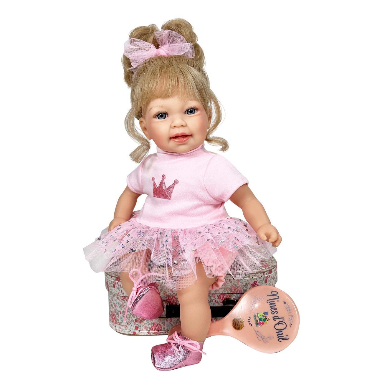 Papusa Nines D'Onil, Little Susi Star, cu sunete, cu parul blond, cu miros de vanilie, 40 cm [1]