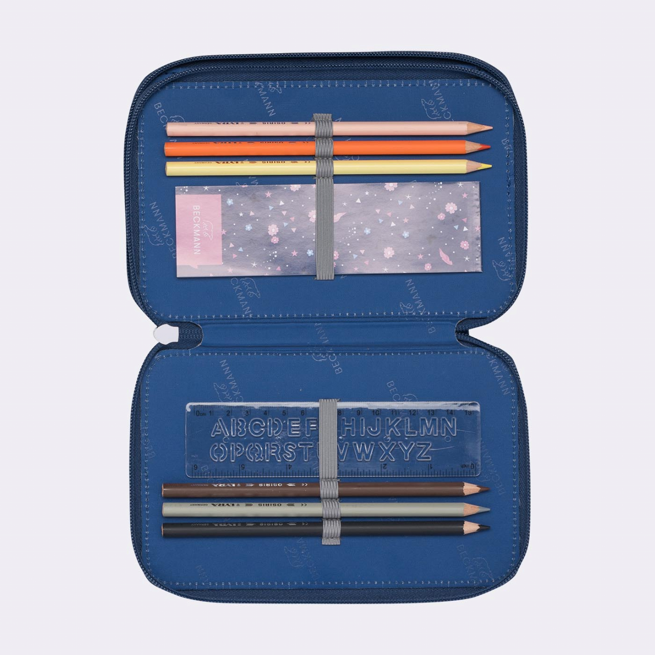 Penar cu trei secțiuni complet echipat, Forest Deer Blue [5]