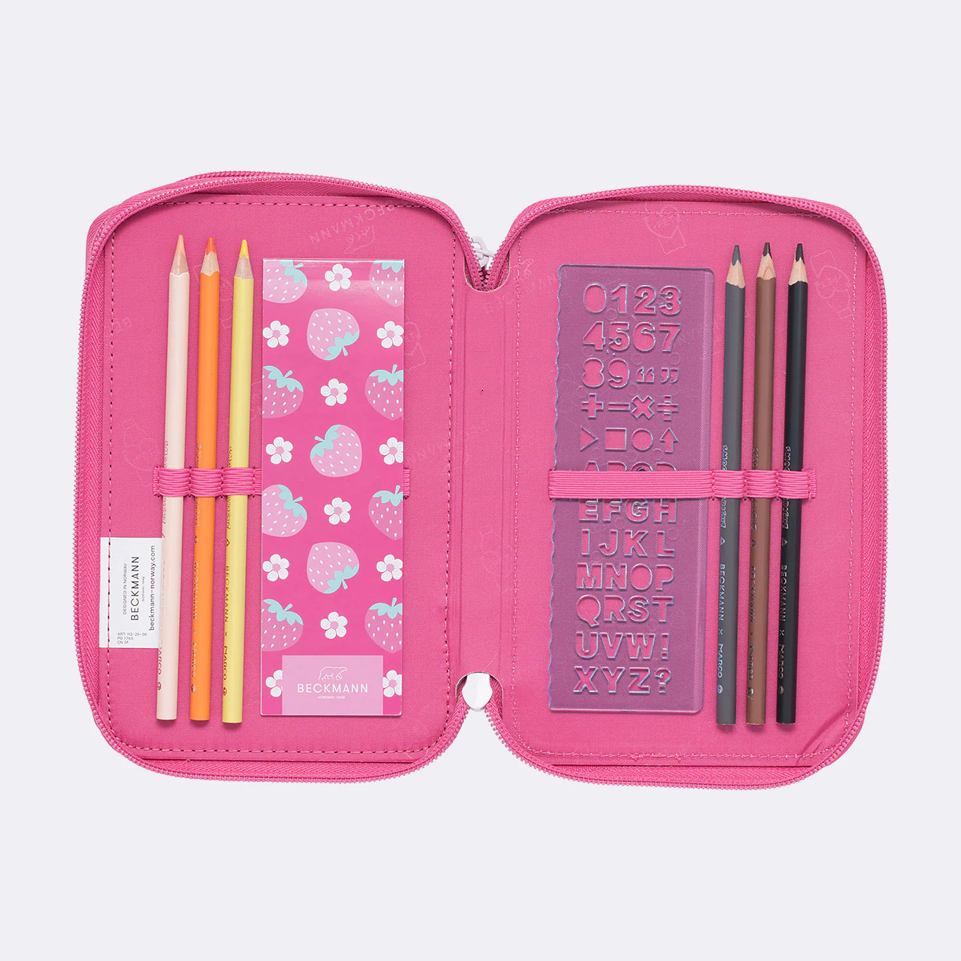 Penar cu trei secțiuni complet echipat - STRAWBERRY [3]