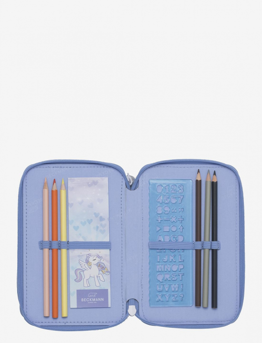 Penar cu trei secțiuni complet echipat, Unicorn Princess Ice Blue [4]