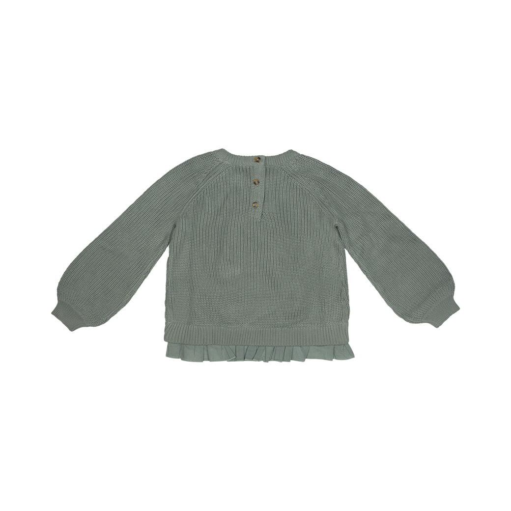 Pulover Hayes, bumbac organic, culoarea Greyish blue, Baje [5]