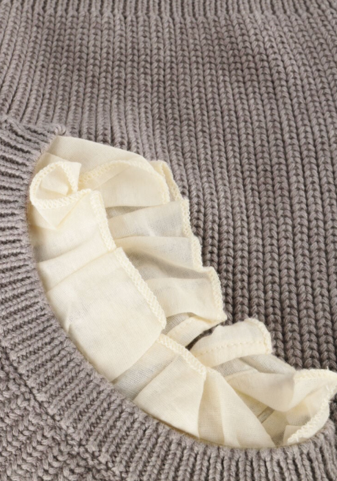 Pulover Soho, bumbac organic, culoarea lila, Baje [3]