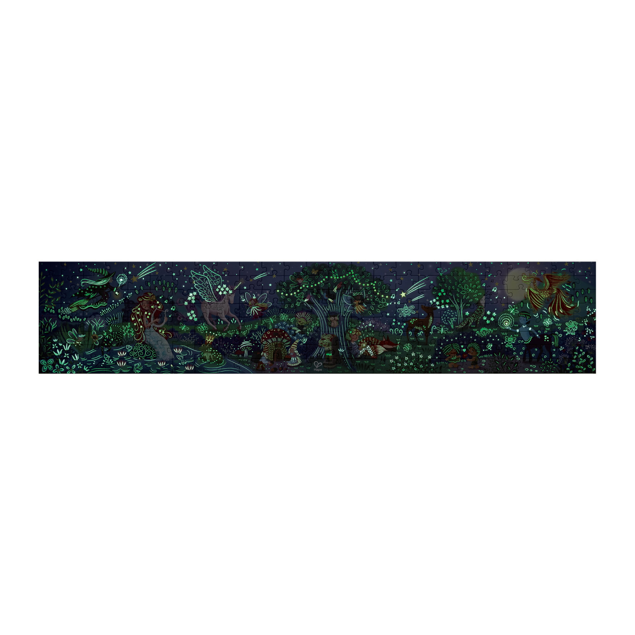 Puzzle pentru copii fosforescent cu Zane (200 piese, 1.5m) [6]