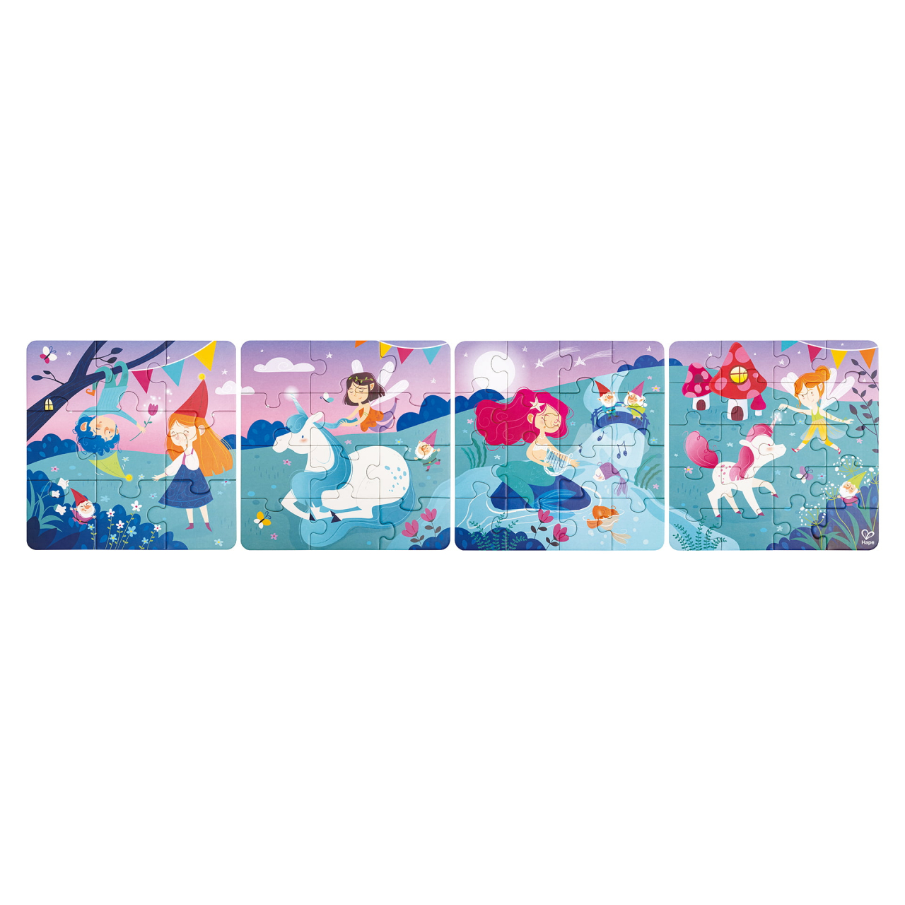 Puzzle pentru copii Zane (4 in 1) si joc storytelling [1]