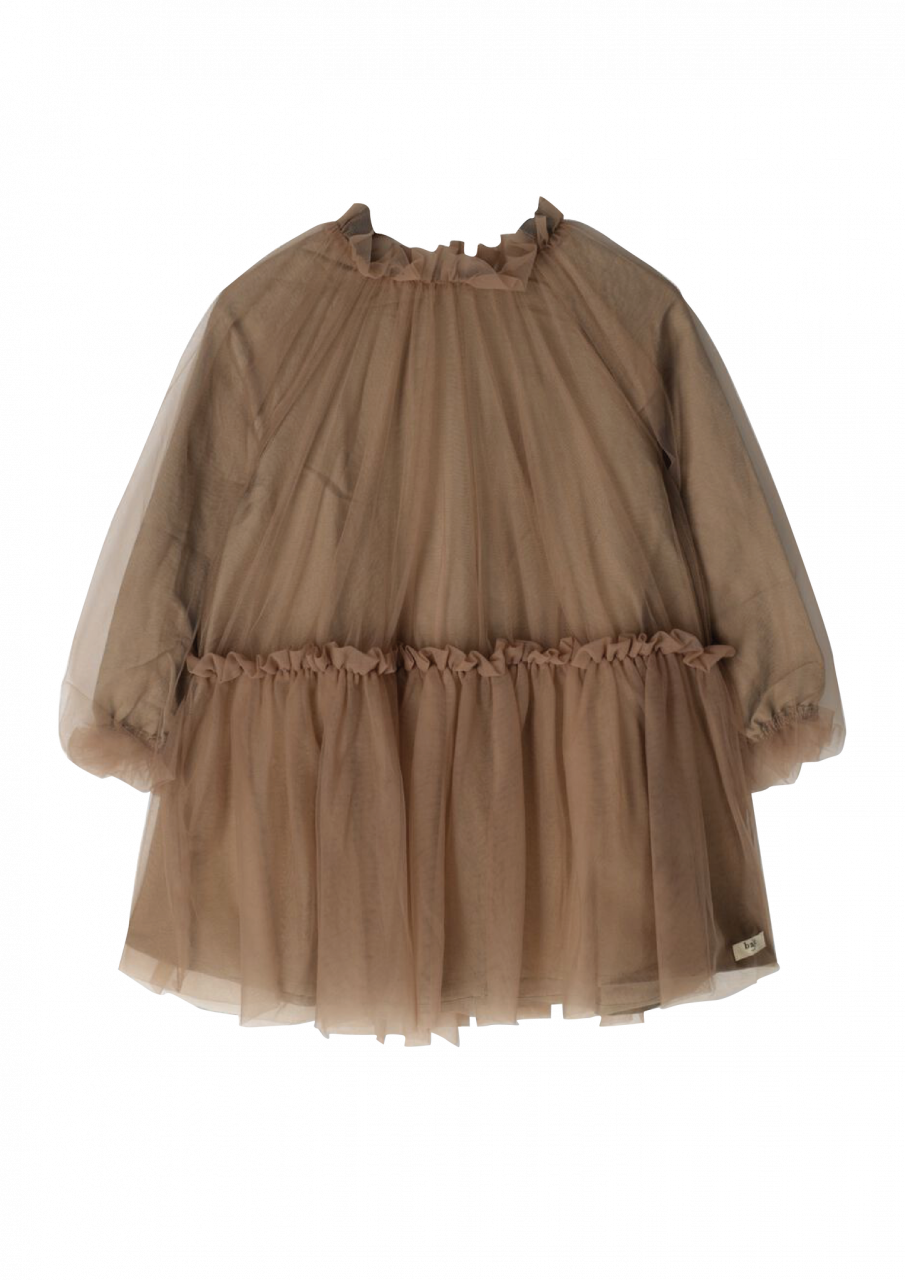 Rochie Camberly, culoarea taupe, Baje [2]