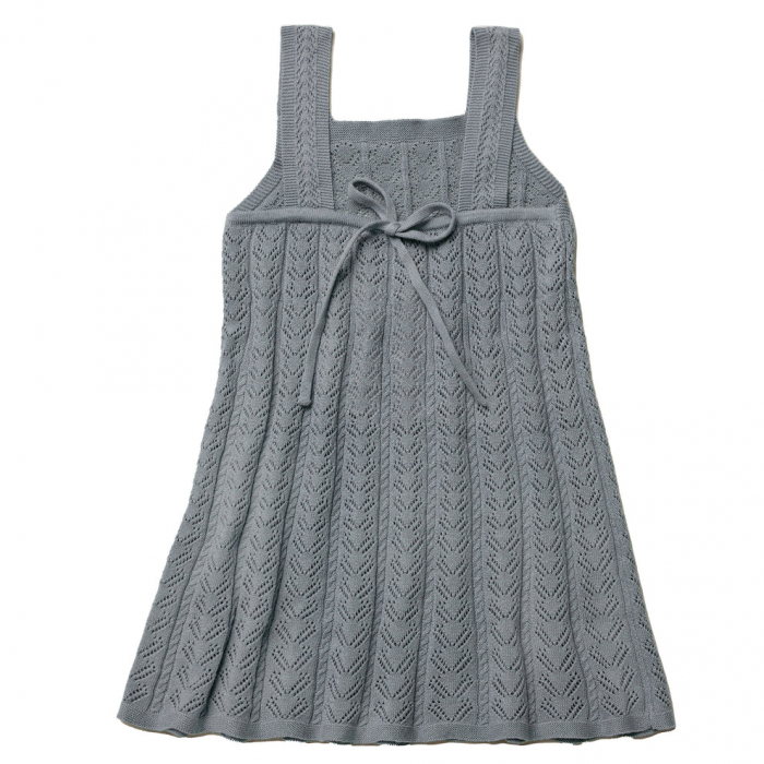 Rochie de vara, tricotata fin, bumbac organic, Asta, Hanevild [1]