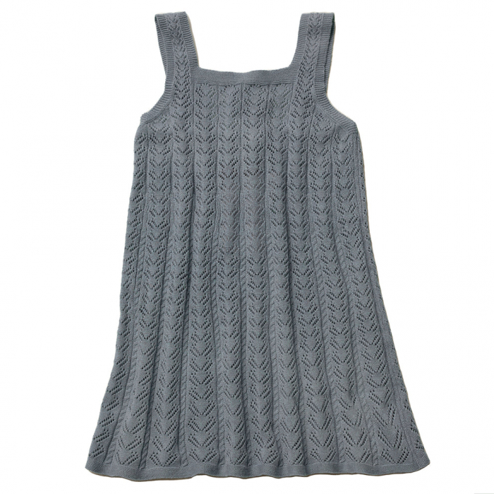 Rochie de vara, tricotata fin, bumbac organic, Asta, Hanevild [5]