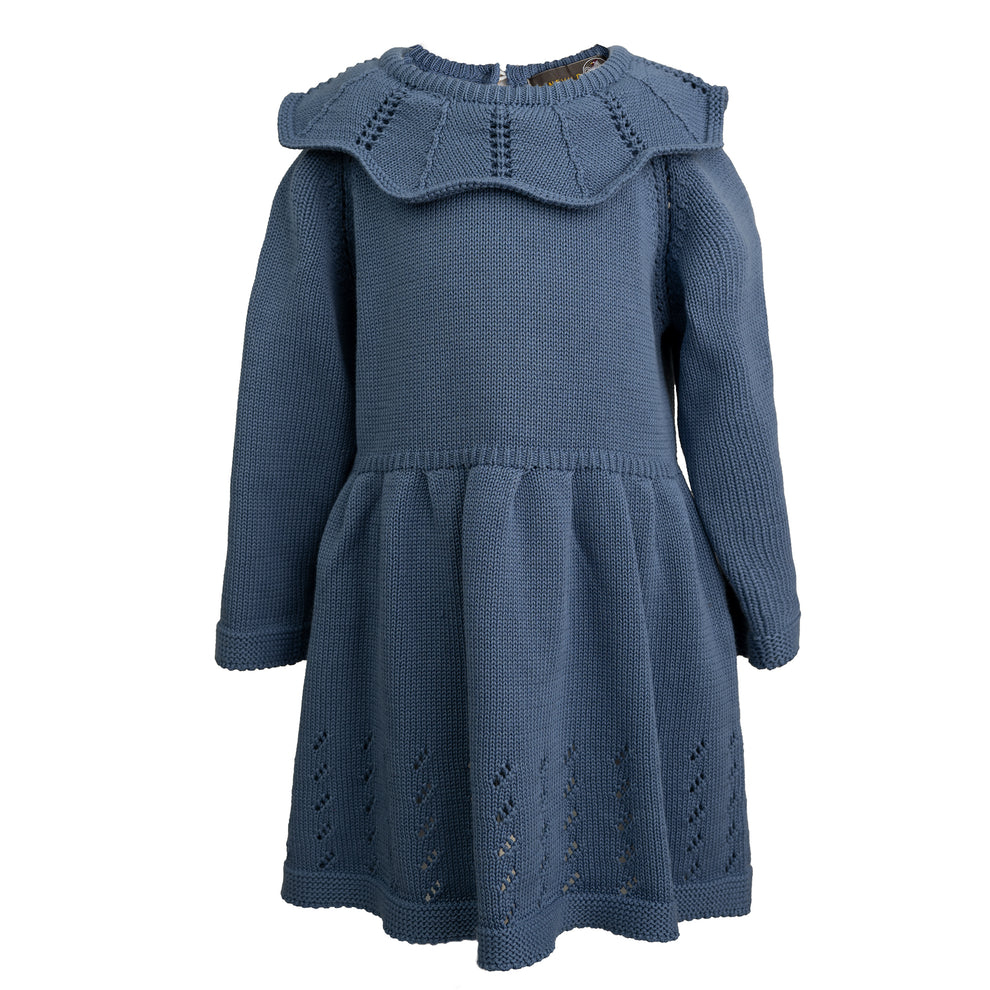 Rochie Emilie cu mânecă lungă, bumbac organic, Hanevild [2]