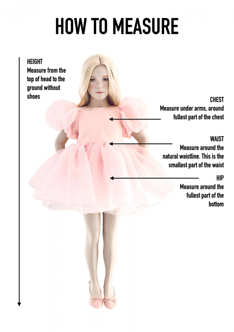 ROCHIE TUTU cu mâneci bufante, V-BACK, barbiepink [2]