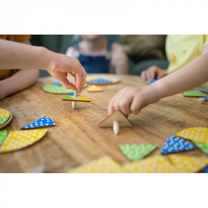 Roteste si potriveste, joc cu spinnere, BS Toys [4]