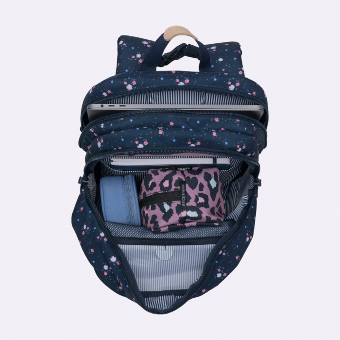 Ghiozdan rucsac ergonomic, 26L, Urban Midi, Floral [6]