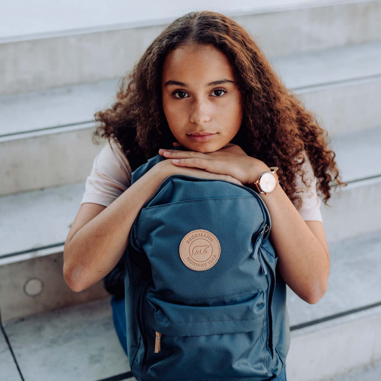 Rucsac, ghiozdan ergonomic City Light, Blue Fade [13]