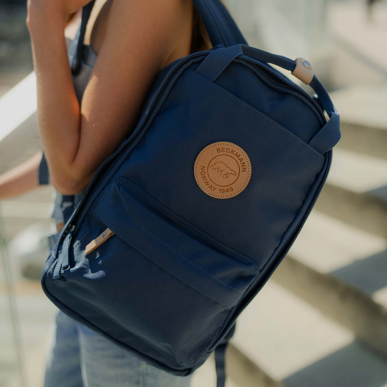 Rucsac, ghiozdan ergonomic City Light, Blue Fade [15]