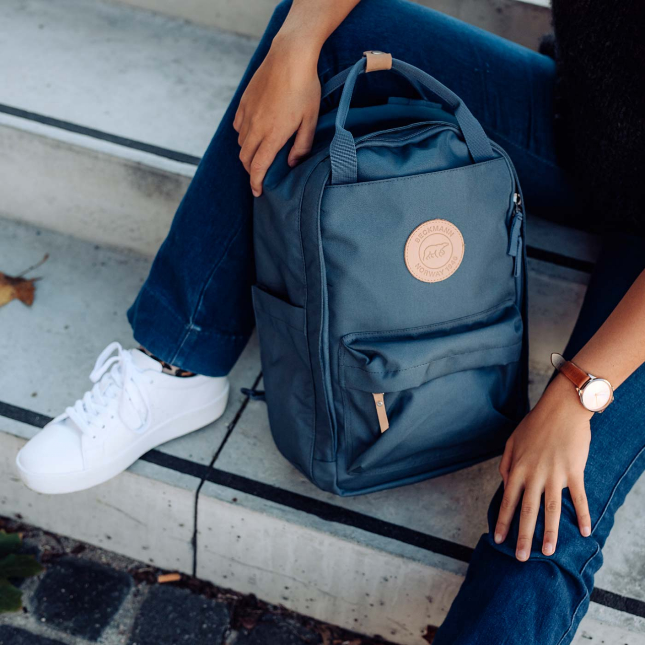 Rucsac, ghiozdan ergonomic City Light, Blue Fade [10]