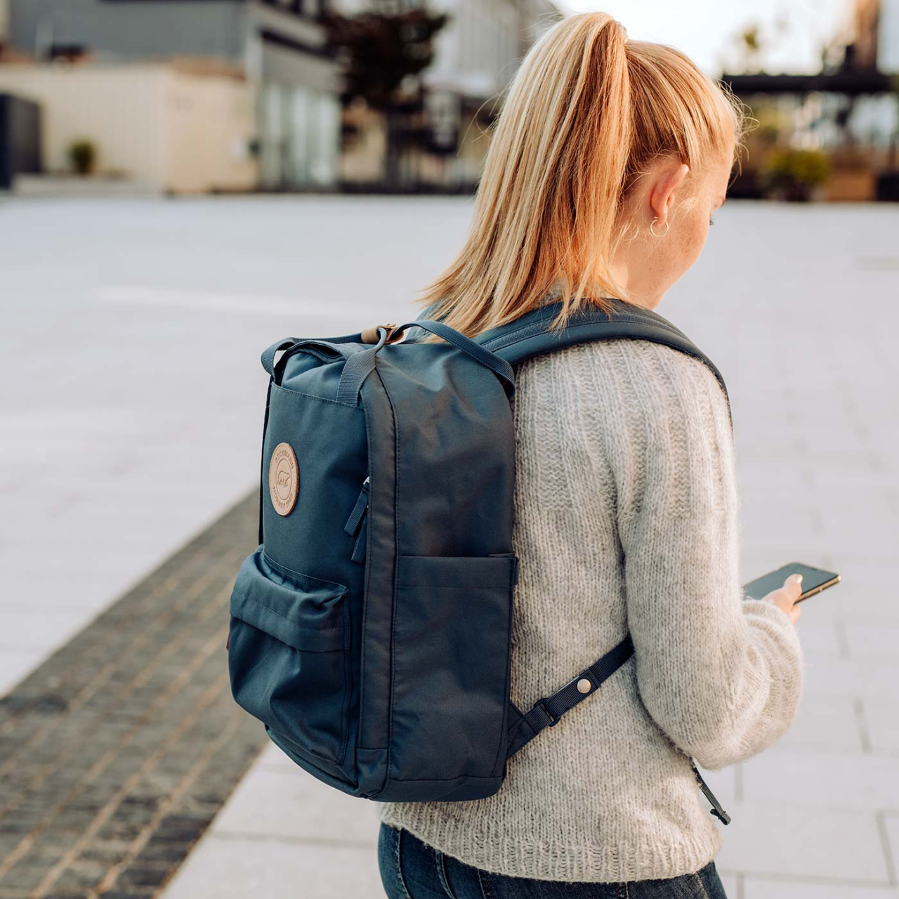 Rucsac, ghiozdan ergonomic City Light, Blue Fade [11]