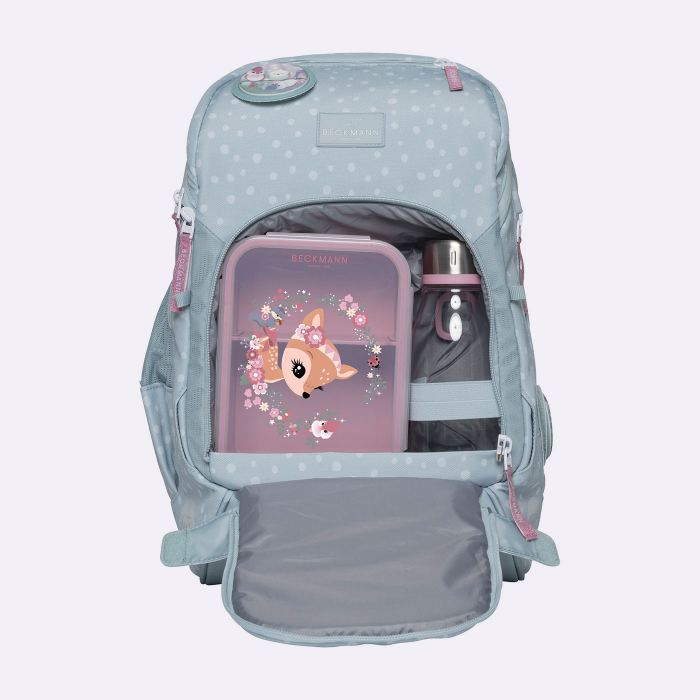 Ghiozdan, rucsac ergonomic cu perna de aer, set Active Air FLX 6 piese, Forest Deer Dusty Mint [9]