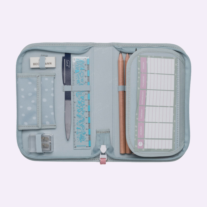 Ghiozdan, rucsac ergonomic cu perna de aer, set Active Air FLX 6 piese, Forest Deer Dusty Mint [14]