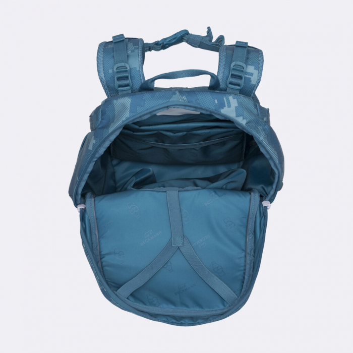 Ghiozdan, rucsac ergonomic cu perna de aer, set Active Air FLX 6 piese, Jungle Game [11]