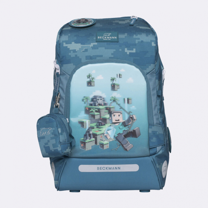 Ghiozdan, rucsac ergonomic cu perna de aer, set Active Air FLX 6 piese, Jungle Game [3]