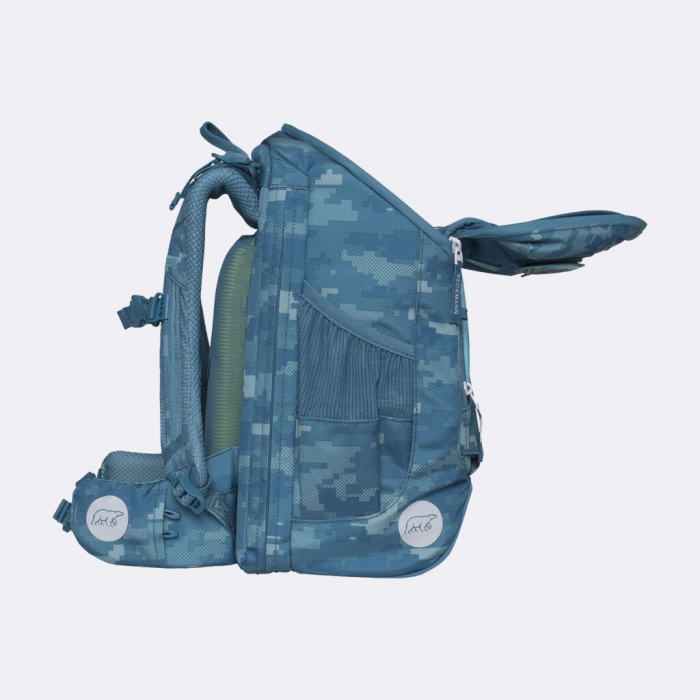 Ghiozdan, rucsac ergonomic cu perna de aer, set Active Air FLX 6 piese, Jungle Game [9]