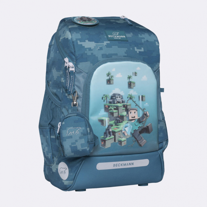 Ghiozdan, rucsac ergonomic cu perna de aer, set Active Air FLX 6 piese, Jungle Game [5]
