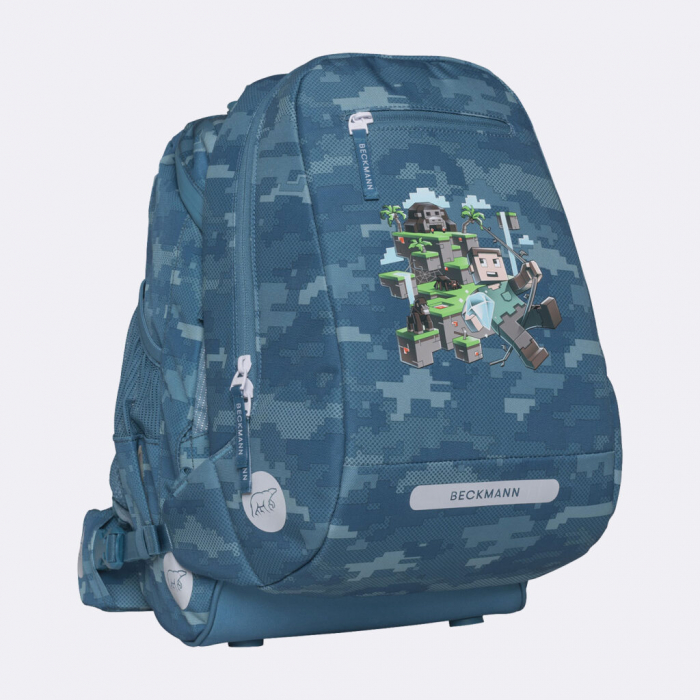 Ghiozdan, rucsac ergonomic cu perna de aer, set Active Air FLX 6 piese, Jungle Game [13]