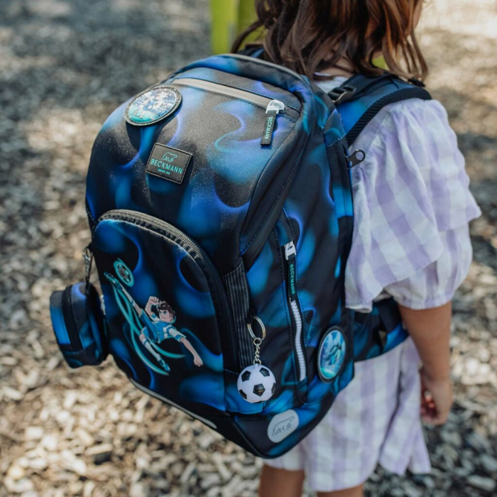 Ghiozdan, rucsac ergonomic cu perna de aer, set Active Air FLX 6 piese, Magic League [27]
