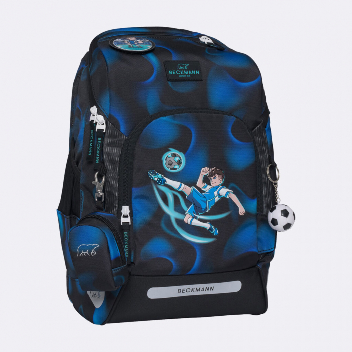 Ghiozdan, rucsac ergonomic cu perna de aer, set Active Air FLX 6 piese, Magic League [5]