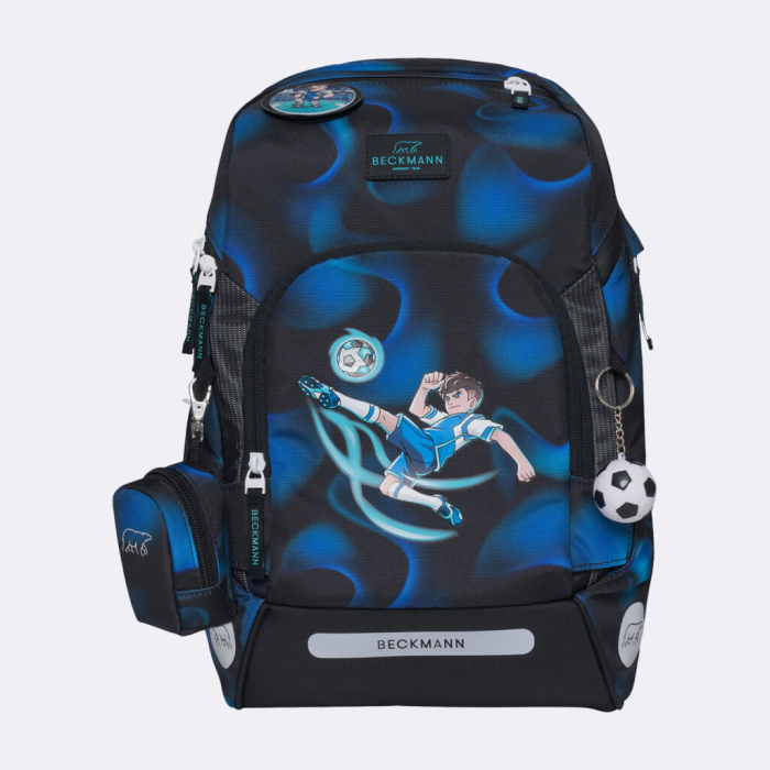Ghiozdan, rucsac ergonomic cu perna de aer, set Active Air FLX 6 piese, Magic League [3]