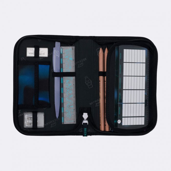 Ghiozdan, rucsac ergonomic cu perna de aer, set Active Air FLX 6 piese, Magic League [19]