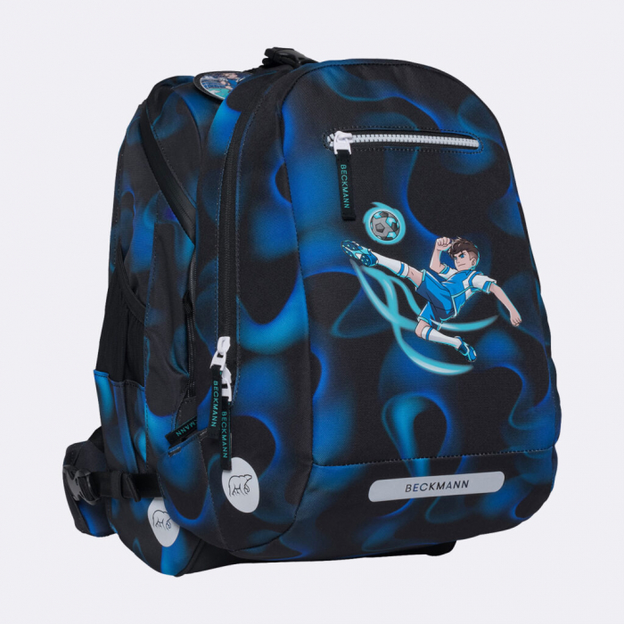 Ghiozdan, rucsac ergonomic cu perna de aer, set Active Air FLX 6 piese, Magic League [14]