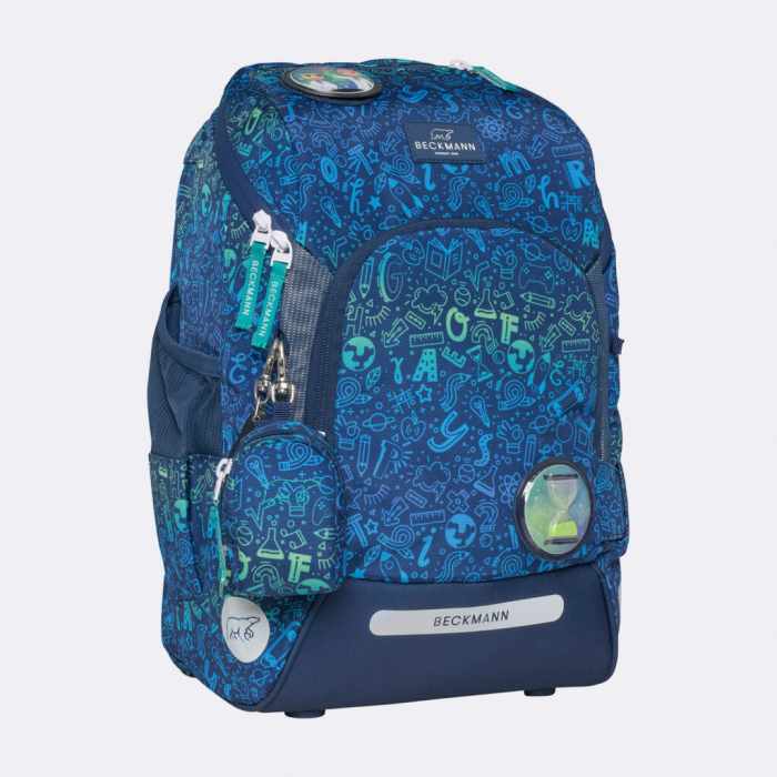 Ghiozdan, rucsac ergonomic cu perna de aer, set Active Air FLX 6 piese, Science [4]