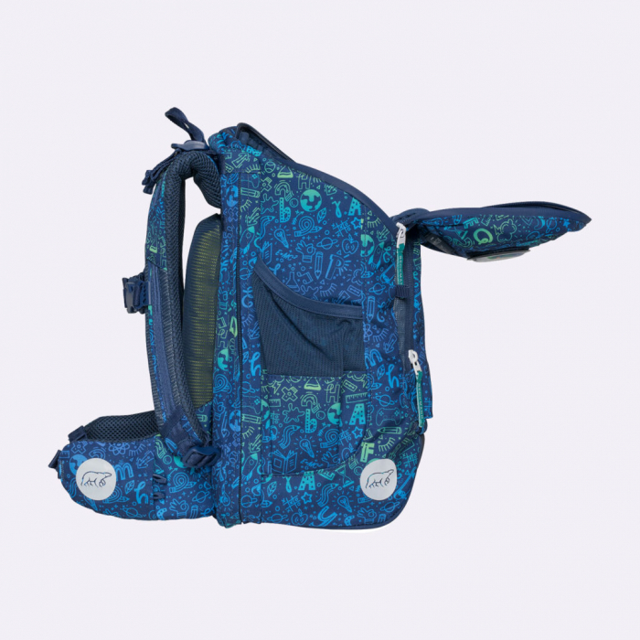 Ghiozdan, rucsac ergonomic cu perna de aer, set Active Air FLX 6 piese, Science [9]