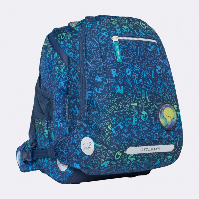 Ghiozdan, rucsac ergonomic cu perna de aer, set Active Air FLX 6 piese, Science [11]