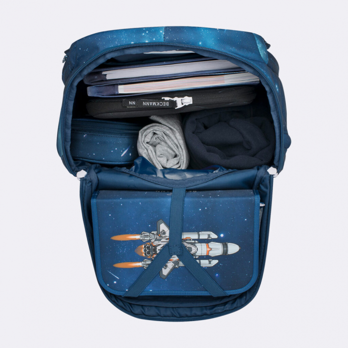 Ghiozdan, rucsac ergonomic cu perna de aer, set Active Air FLX 6 piese, Space Mission [12]