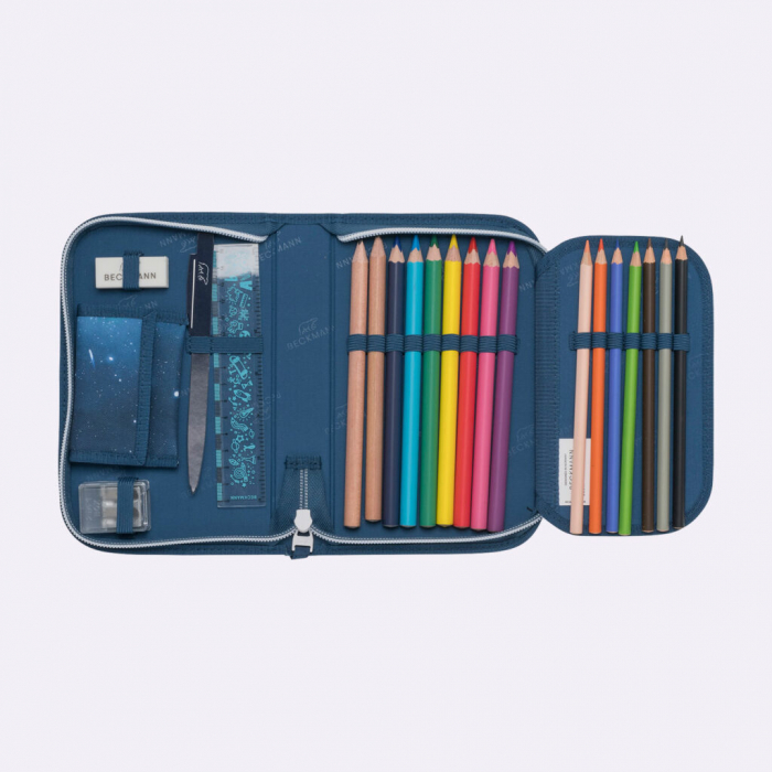 Ghiozdan, rucsac ergonomic cu perna de aer, set Active Air FLX 6 piese, Space Mission [18]