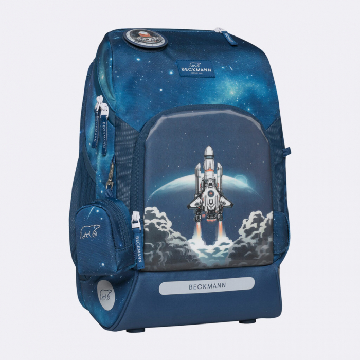 Ghiozdan, rucsac ergonomic cu perna de aer, set Active Air FLX 6 piese, Space Mission [5]