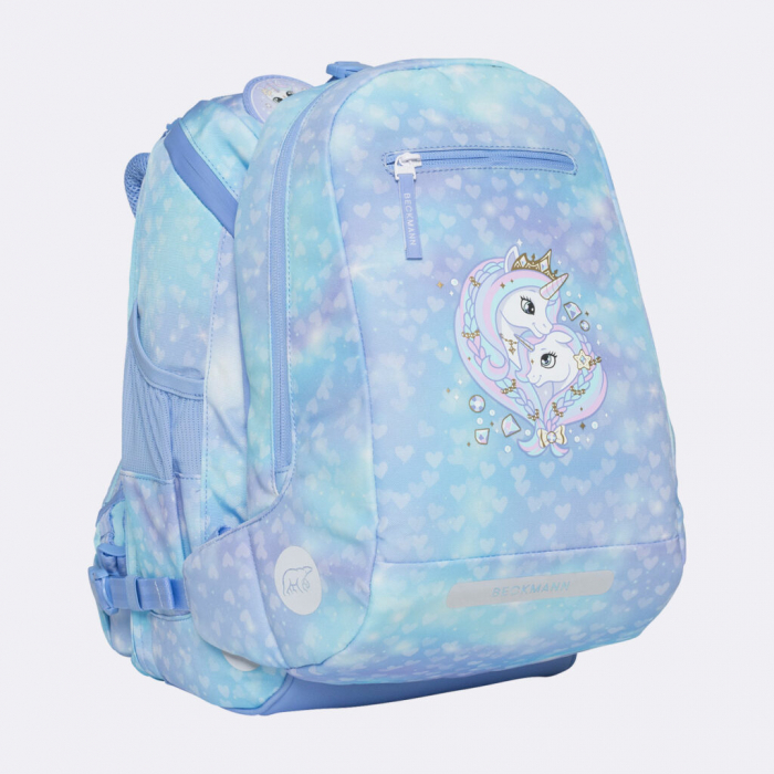 Ghiozdan, rucsac ergonomic cu perna de aer, set Active Air FLX 6 piese, Unicorn Princess Ice Blue [12]