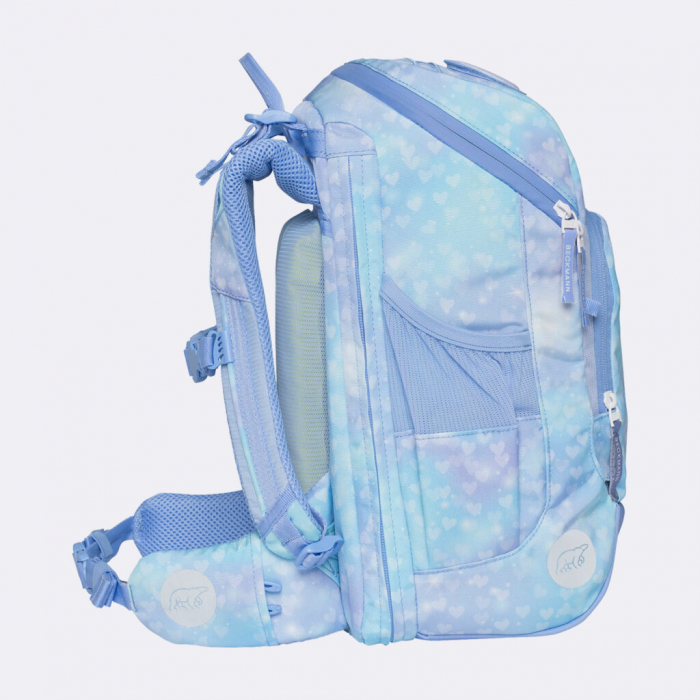 Ghiozdan, rucsac ergonomic cu perna de aer, set Active Air FLX 6 piese, Unicorn Princess Ice Blue [7]