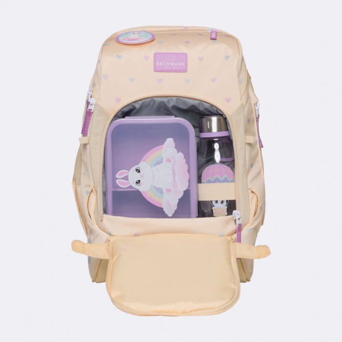 Ghiozdan, rucsac ergonomic cu perna de aer, set Active Air FLX 6 piese, Yellow Heart [7]