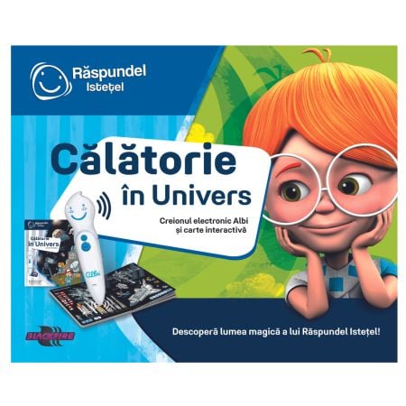 SET CĂLĂTORIE ÎN  UNIVERS - CARTE + CREION [3]