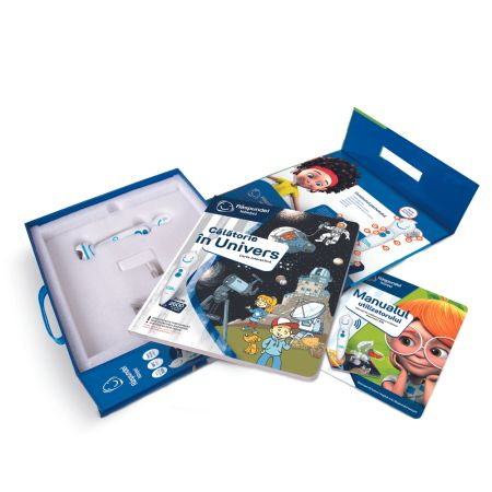 SET CĂLĂTORIE ÎN  UNIVERS - CARTE + CREION [2]