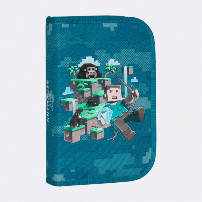 Ghiozdan, rucsac ergonomic, set clasic 6 piese, Jungle Game [15]