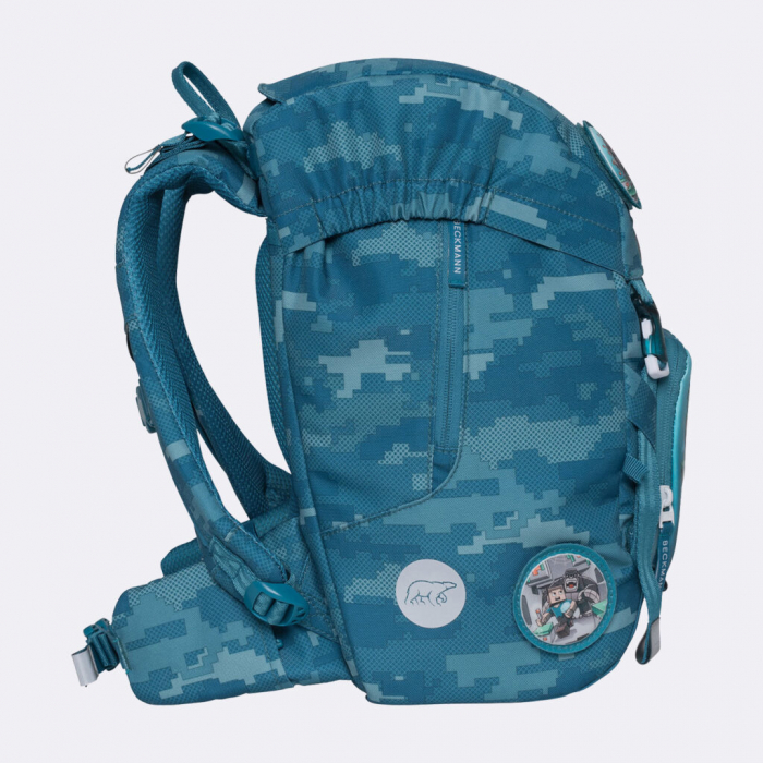 Ghiozdan, rucsac ergonomic, set clasic 6 piese, Jungle Game [7]