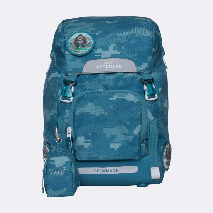Ghiozdan, rucsac ergonomic, set clasic 6 piese, Jungle Game [4]