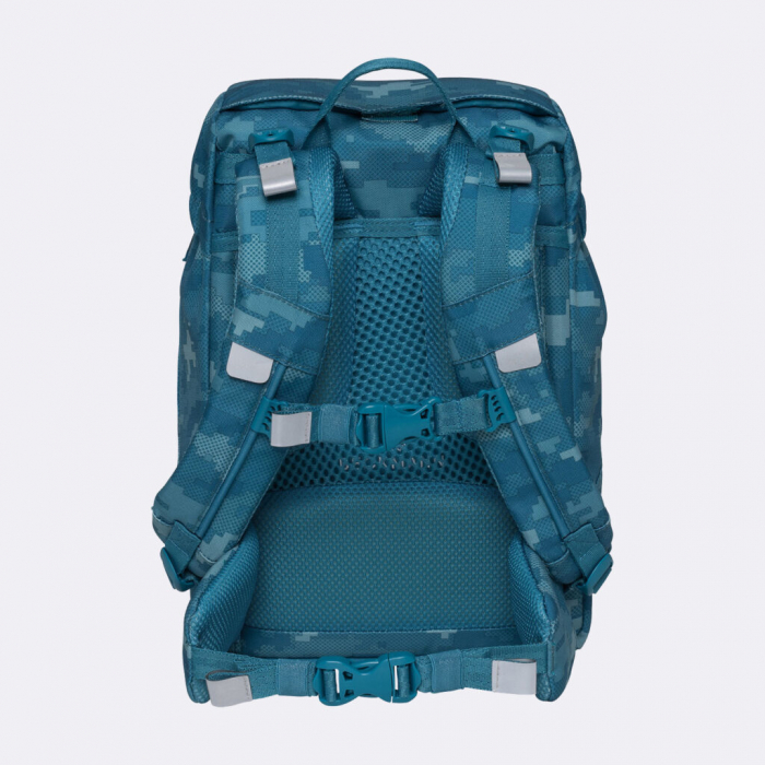 Ghiozdan, rucsac ergonomic, set clasic 6 piese, Jungle Game [6]