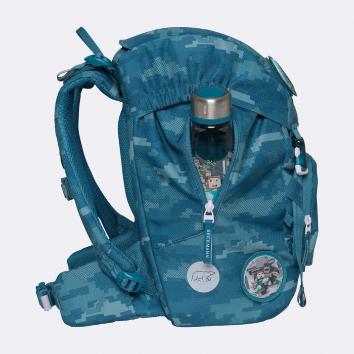 Ghiozdan, rucsac ergonomic, set clasic 6 piese, Jungle Game [8]